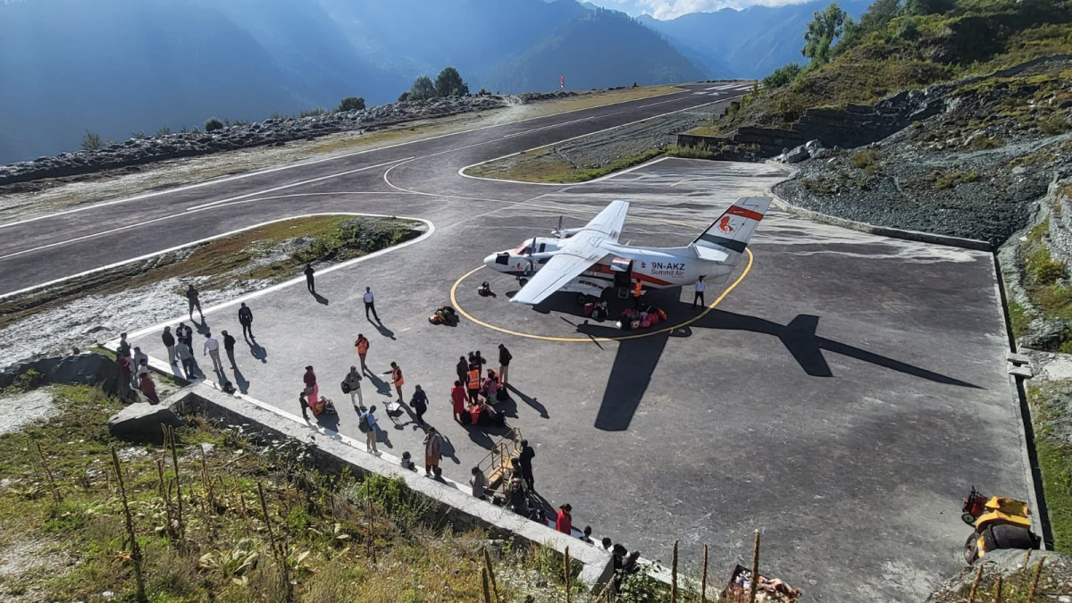 16 doctors returned to Nepalgunj through summit air charter