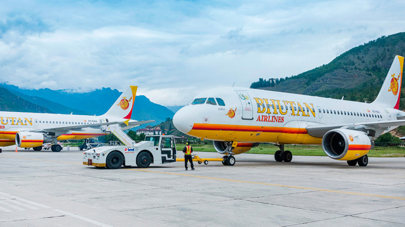 Kathmandu flight of Bhutan Airlines resumed