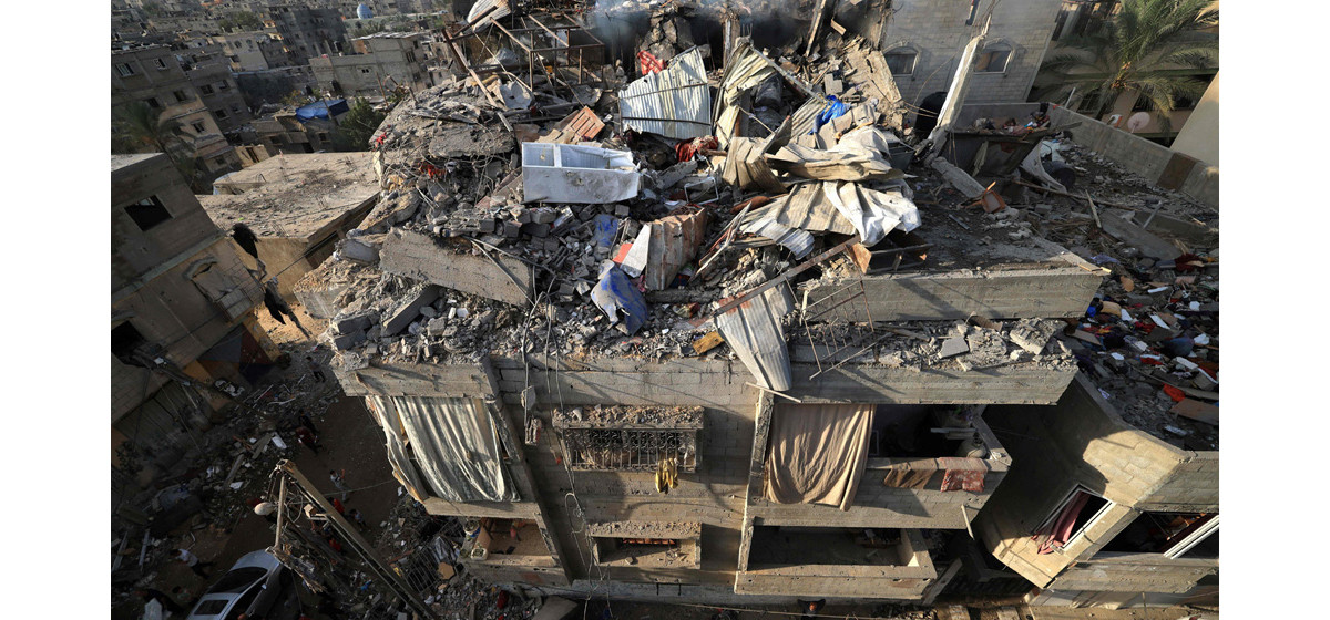 Israeli attack on Beit Hanoun city in Gaza