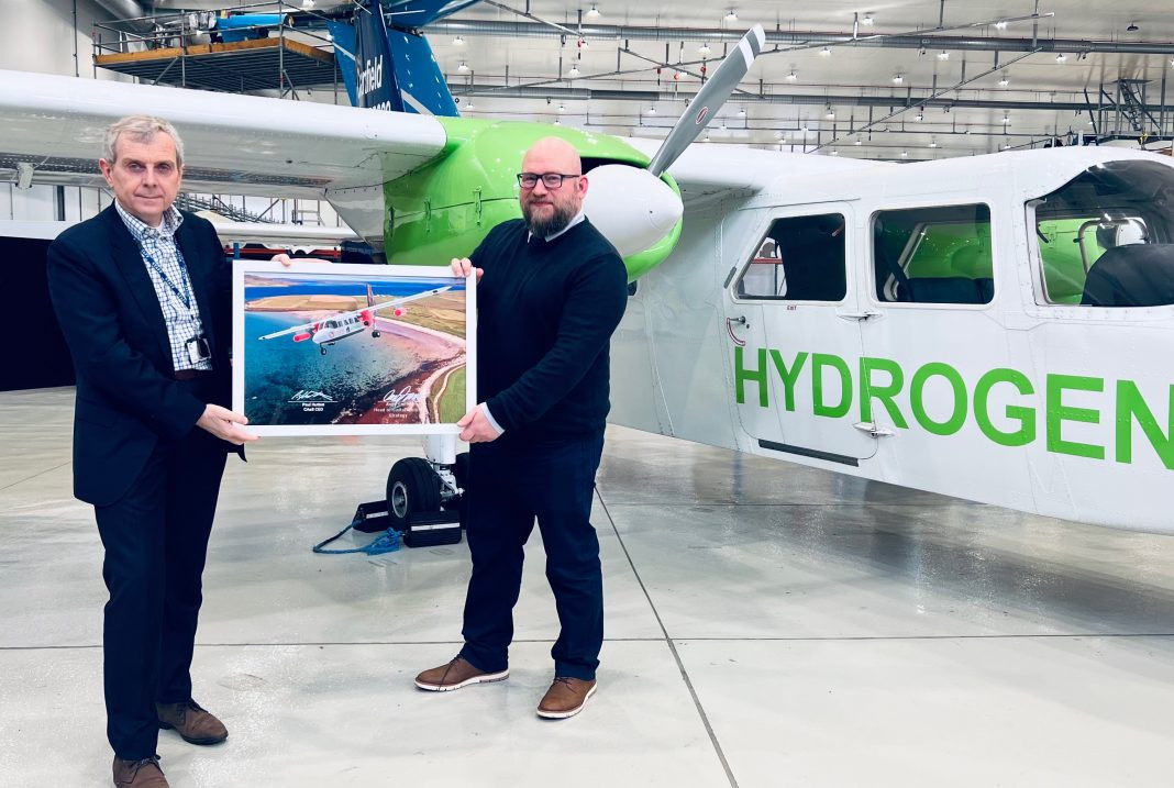 Loganair and CAeS Unveil Hydrogen Aircraft Project for Orkney Flights
