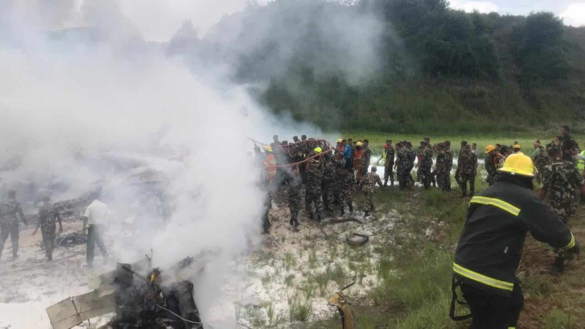 Saurya Airlines Crash: 18 Dead, Pilot the Sole Survivor