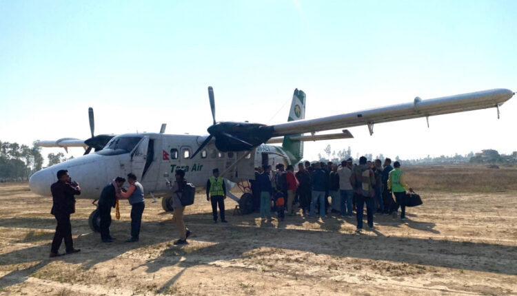 Tikapur Airport Resumes Commercial Flights After Three Decades